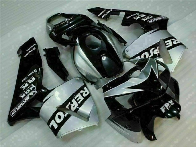 Noir Argent Repsol Carénage Moto CBR 600 RR 05-06