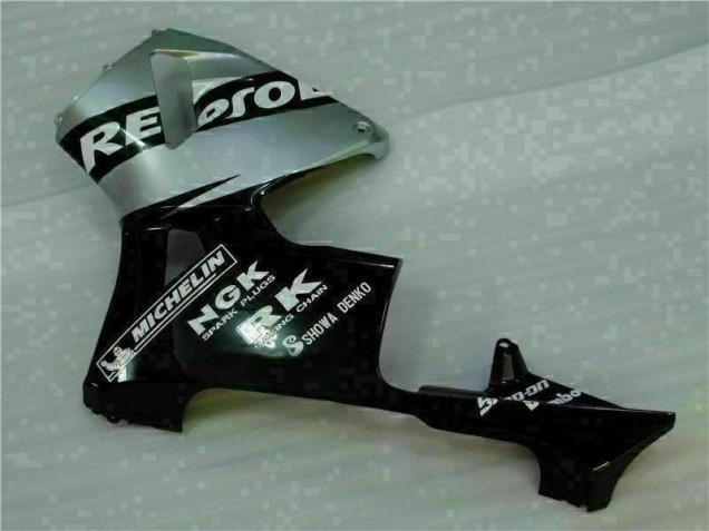 Noir Argent Repsol Carénage Moto CBR 600 RR 05-06