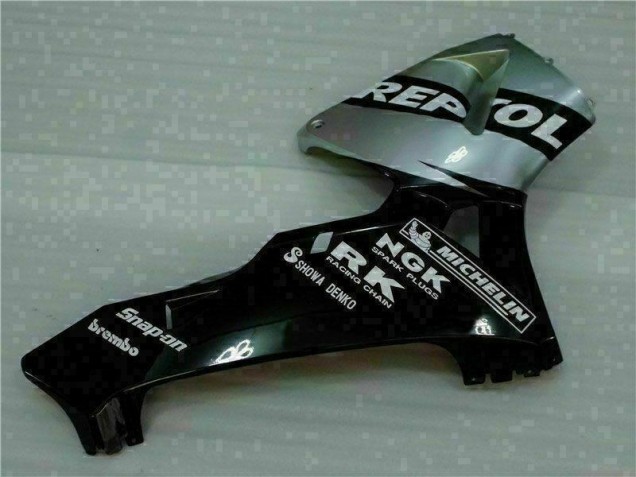 Noir Argent Repsol Carénage Moto CBR 600 RR 05-06