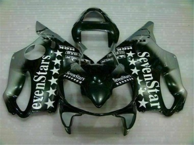Noir Argent SevenStarss Carénage Moto CBR 600 F4i 01-03