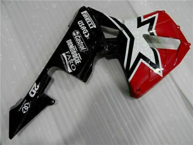 Noir Blanc 11 Carénage Moto CBR 600 RR 03-04