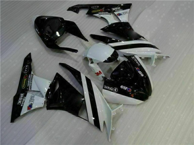 Noir Blanc 3M Touch4 Carénages Moto ZX6R 09-12