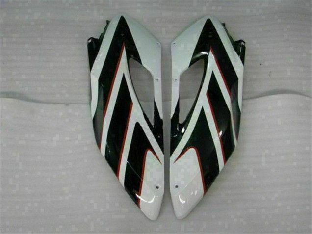 Noir Blanc Carénage Moto CBR 1000 RR 04-05