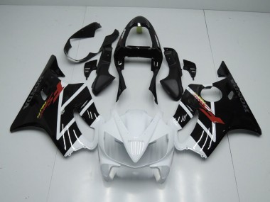 Noir Blanc Carénage Moto CBR 600 F4i 01-03