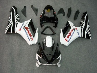 Noir Blanc Carénage Moto Daytona 675 Triple 06-08