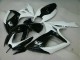 Noir Blanc Carénage Moto GSXR 600 / 750 K6 06-07 Noir Blanc Carénage Moto GSXR 600 / 750 K6 06-07
