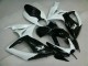 Noir Blanc Carénage Moto GSXR 600 / 750 K6 06-07 Noir Blanc Carénage Moto GSXR 600 / 750 K6 06-07