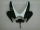 Noir Blanc Carénage Moto GSXR 600 / 750 K6 06-07 Noir Blanc Carénage Moto GSXR 600 / 750 K6 06-07
