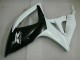 Noir Blanc Carénage Moto GSXR 600 / 750 K6 06-07 Noir Blanc Carénage Moto GSXR 600 / 750 K6 06-07