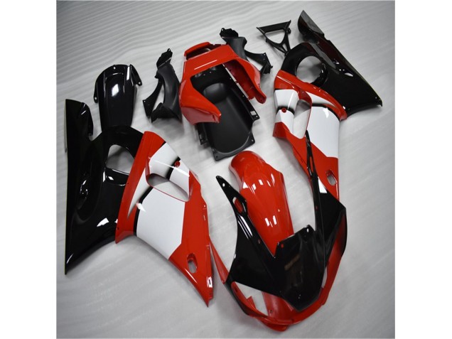 Noir Blanc Carénage Moto R6 98-02