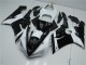 Noir Blanc Carénage Moto ZX6R 05-06 Noir Blanc Carénage Moto ZX6R 05-06