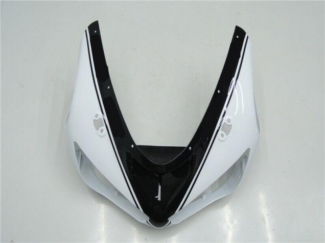 Noir Blanc Carénage Moto ZX6R 05-06 Noir Blanc Carénage Moto ZX6R 05-06