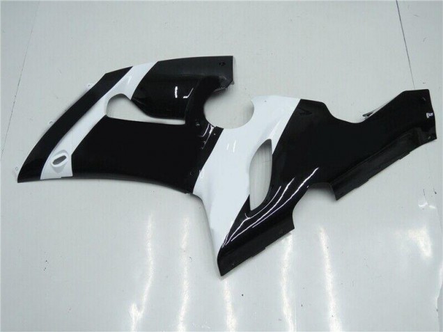 Noir Blanc Carénage Moto ZX6R 05-06 Noir Blanc Carénage Moto ZX6R 05-06