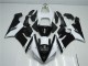 Noir Blanc Carénage Moto ZX6R 05-06 Noir Blanc Carénage Moto ZX6R 05-06