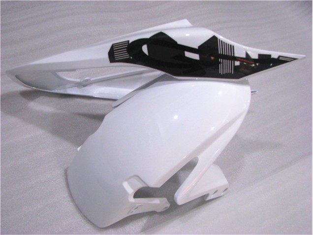 Noir Blanc Carénages Moto CBR 600 RR 07-08