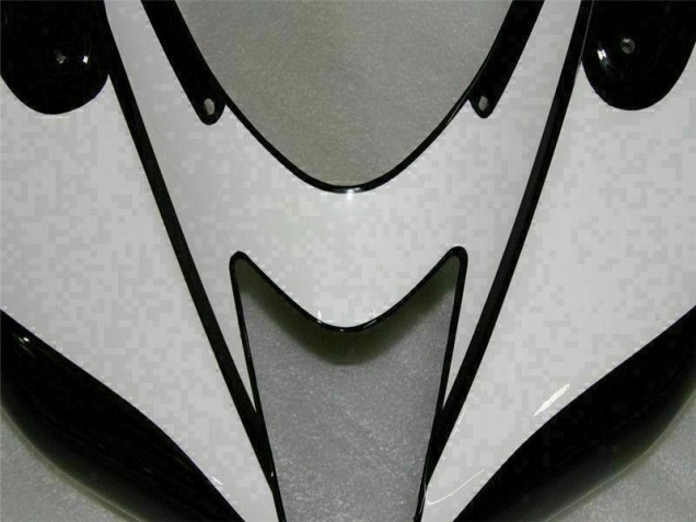 Noir Blanc Carénages Moto ZX6R 07-08