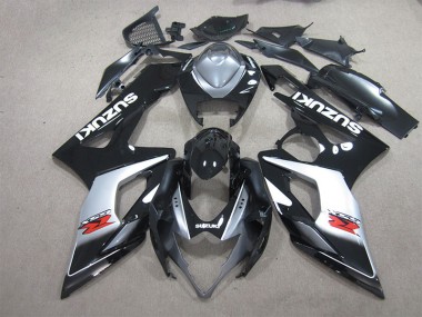 Noir Blanc Décalque Carénage Moto GSXR 1000 K5 05-06