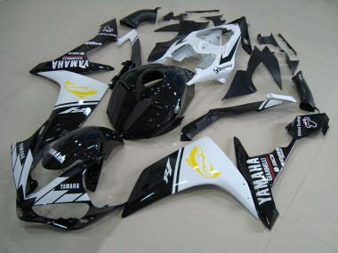 Noir Blanc Dolphin Carénage Moto R1 07-08