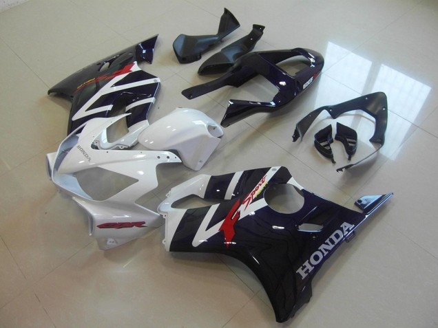 Noir Blanc F Sport Carénage Moto CBR 600 F4i 01-03