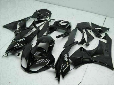 Noir Blanc Ninja 636 Carénage Moto ZX6R 09-12