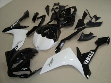 Noir Blanc Or Carénage Moto R1 07-08