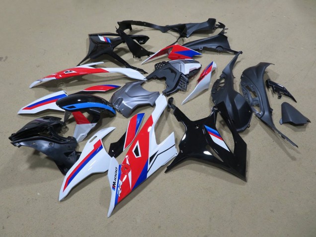 Noir Blanc Rouge Bleu Carénage Moto S1000RR 19-21