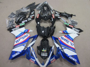 Noir Blanc Sterilgarda Carénage Moto R1 07-08