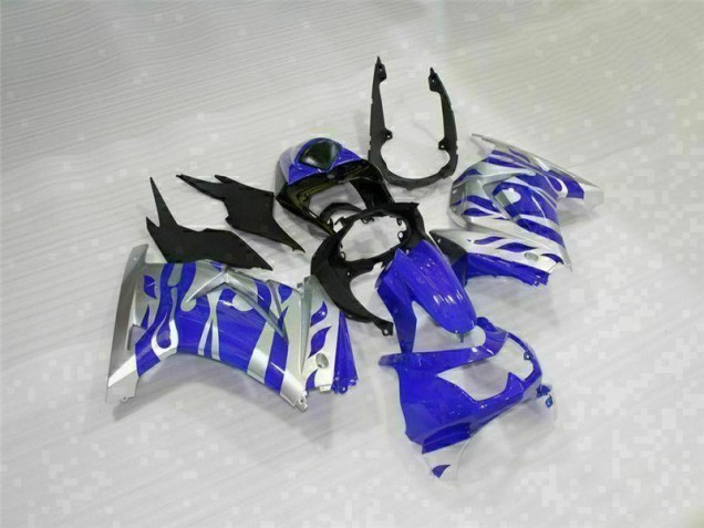 Noir Bleu Carénage Moto EX250 08-12