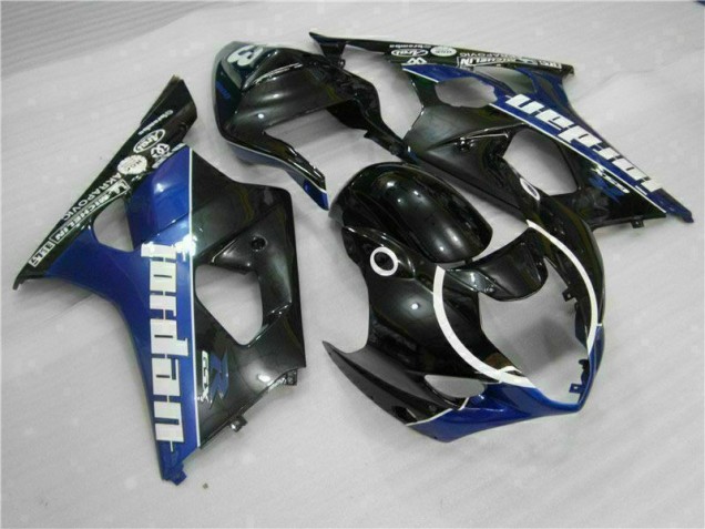 Noir Bleu Carénage Moto GSXR 1000 K3 03-04