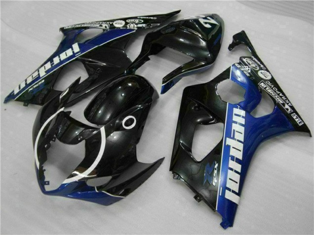 Noir Bleu Carénage Moto GSXR 1000 K3 03-04