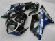 Noir Bleu Carénage Moto GSXR 1000 K3 03-04