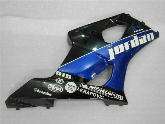 Noir Bleu Carénage Moto GSXR 1000 K3 03-04