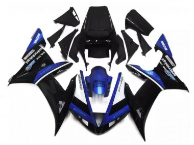 Noir Bleu Carénage Moto R1 02-03