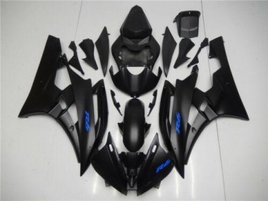 Noir Bleu Carénage Moto R6 06-07