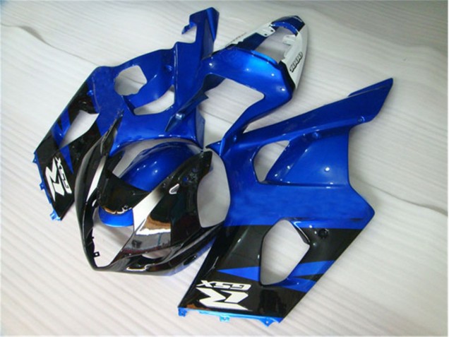 Noir Bleu Carénages Moto GSXR 1000 K3 03-04 Noir Bleu Carénages Moto GSXR 1000 K3 03-04