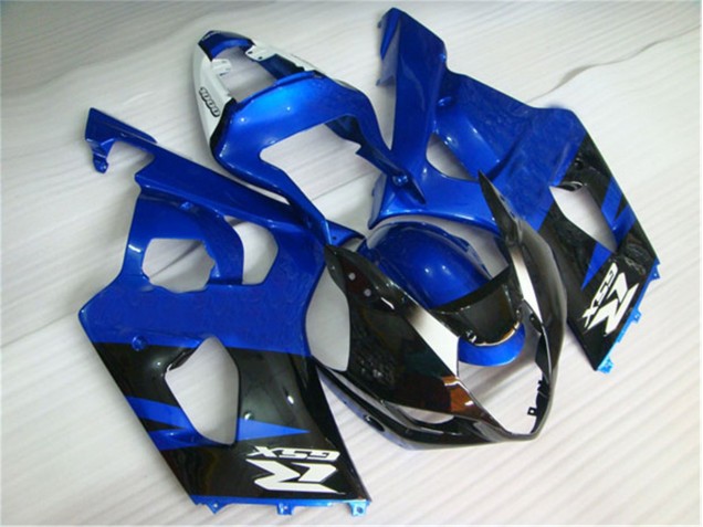 Noir Bleu Carénages Moto GSXR 1000 K3 03-04 Noir Bleu Carénages Moto GSXR 1000 K3 03-04