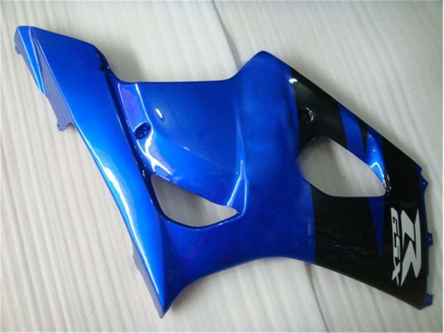Noir Bleu Carénages Moto GSXR 1000 K3 03-04 Noir Bleu Carénages Moto GSXR 1000 K3 03-04