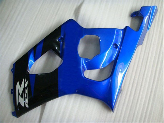 Noir Bleu Carénages Moto GSXR 1000 K3 03-04 Noir Bleu Carénages Moto GSXR 1000 K3 03-04