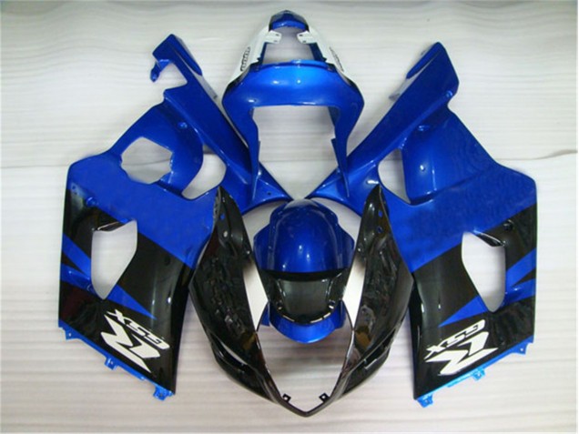 Noir Bleu Carénages Moto GSXR 1000 K3 03-04 Noir Bleu Carénages Moto GSXR 1000 K3 03-04