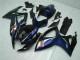 Noir Bleu Carrosserie Moto GSXR 600 / 750 K6 06-07 Noir Bleu Carrosserie Moto GSXR 600 / 750 K6 06-07