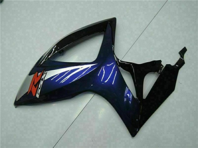 Noir Bleu Carrosserie Moto GSXR 600 / 750 K6 06-07 Noir Bleu Carrosserie Moto GSXR 600 / 750 K6 06-07