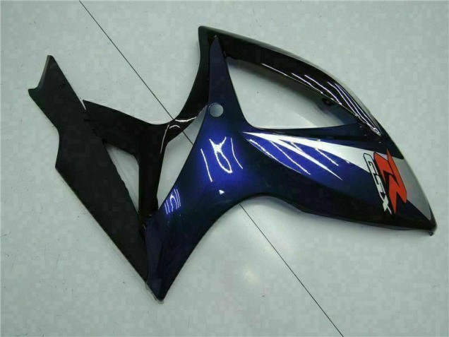 Noir Bleu Carrosserie Moto GSXR 600 / 750 K6 06-07 Noir Bleu Carrosserie Moto GSXR 600 / 750 K6 06-07