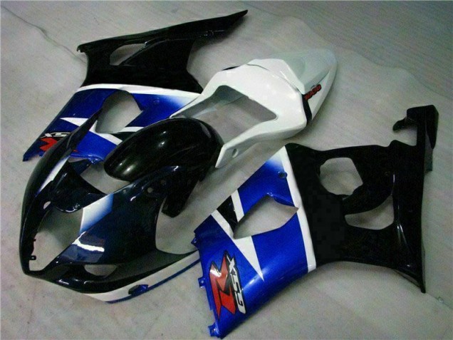 Noir Bleu Kit Carénages Motos Complet GSXR 1000 K3 03-04 Noir Bleu Kit Carénages Motos Complet GSXR 1000 K3 03-04