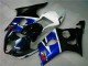 Noir Bleu Kit Carénages Motos Complet GSXR 1000 K3 03-04 Noir Bleu Kit Carénages Motos Complet GSXR 1000 K3 03-04