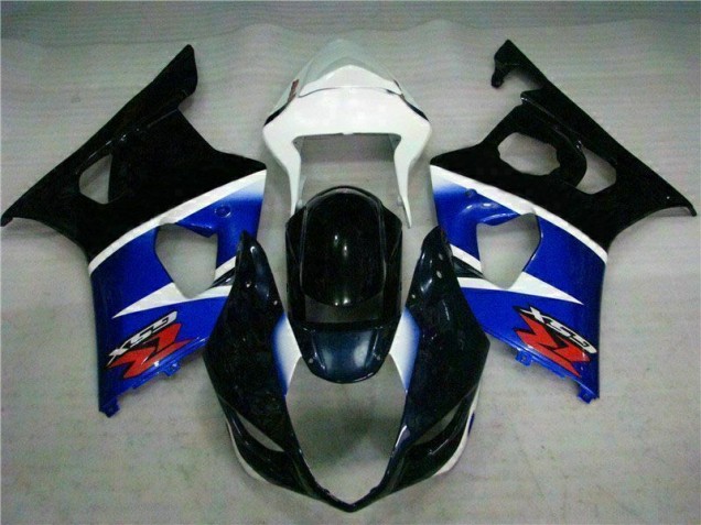 Noir Bleu Kit Carénages Motos Complet GSXR 1000 K3 03-04 Noir Bleu Kit Carénages Motos Complet GSXR 1000 K3 03-04