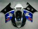 Noir Bleu Kit Carénages Motos Complet GSXR 1000 K3 03-04 Noir Bleu Kit Carénages Motos Complet GSXR 1000 K3 03-04