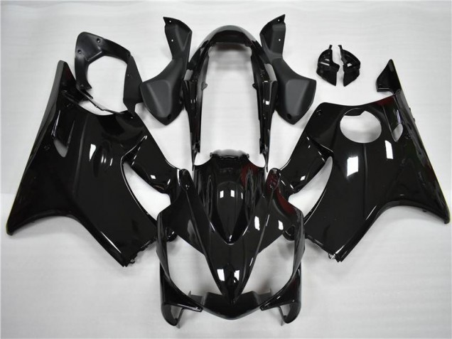 Noir Brillant Carénage Moto CBR 600 F4i 04-07 Noir Brillant Carénage Moto CBR 600 F4i 04-07