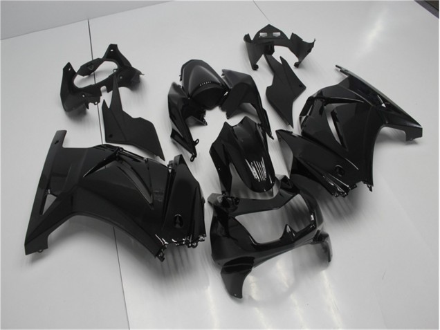 Noir Brillant Carénage Moto EX250 08-12