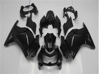 Noir Brillant Carénage Moto EX250 08-12