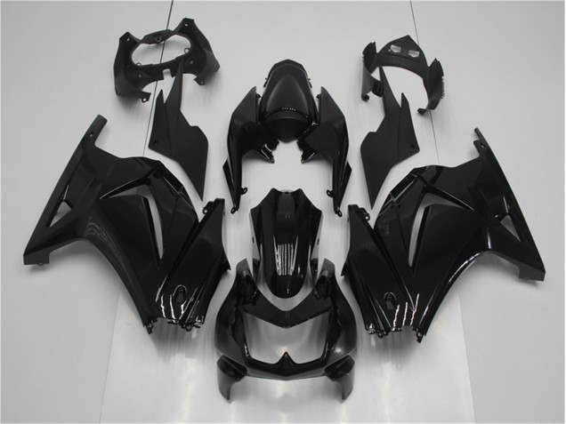 Noir Brillant Carénage Moto EX250 08-12
